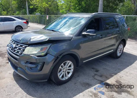 2016 Ford Explorer Xlt from USA, damaged, VIN 1FM5K7DH1GGB59020